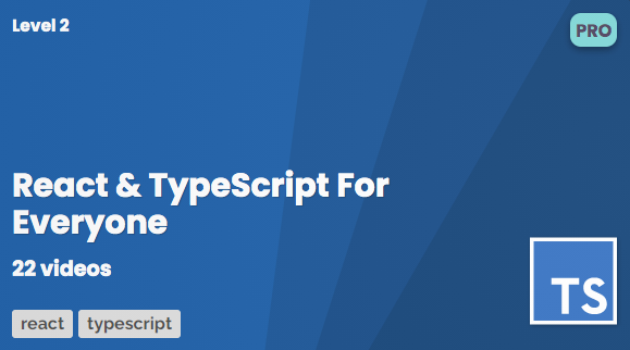 React & Typescript for Everyone